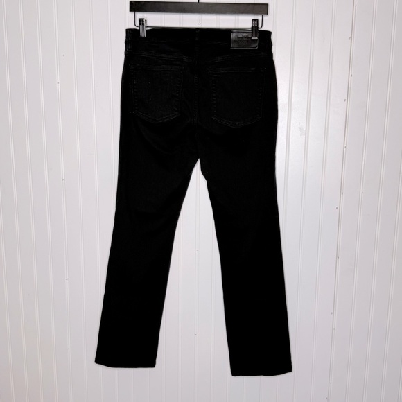LRL Lauren Jeans Co. Ralph Lauren Black Straight Leg Jeans Size 10 - Picture 4 of 9